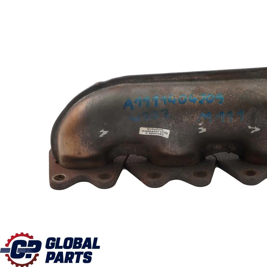  Mercedes-Benz W203 C208 W210 M111 Kompressor Auspuffkrümmer Abgaskrümmer - SKU A1111404209 - Teilenummer A1111404209