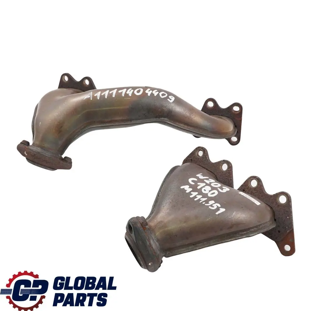  Mercedes-Benz W203 C180 C230 M111 Collettore di scarico benzina - SKU A1111404409 - Numero di parte A1111404409
