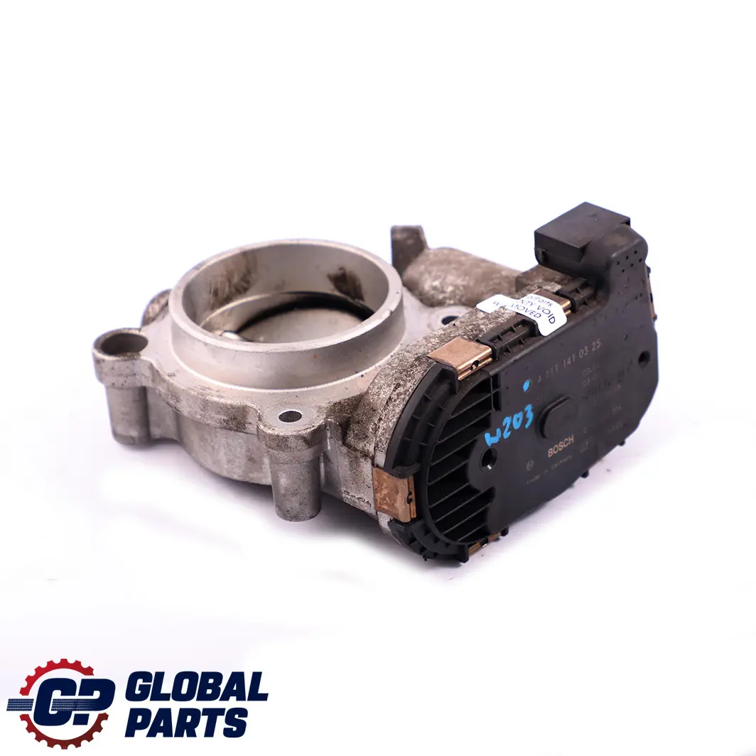 Mercedes-Benz W202 W203 M111 C 200 230 Petrol Engine Throttle Body to with Part number A1111410325 Mercedes-Benz W202 W203 M111 C 200 230 Petrol Engine Throttle Body - SKU A1111410325 - Part number A1111410325