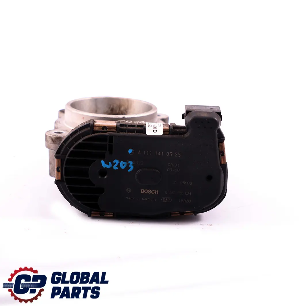Mercedes-Benz W202 W203 M111 C 200 230 Petrol Engine Throttle Body to with Part number A1111410325 Mercedes-Benz W202 W203 M111 C 200 230 Petrol Engine Throttle Body - SKU A1111410325 - Part number A1111410325