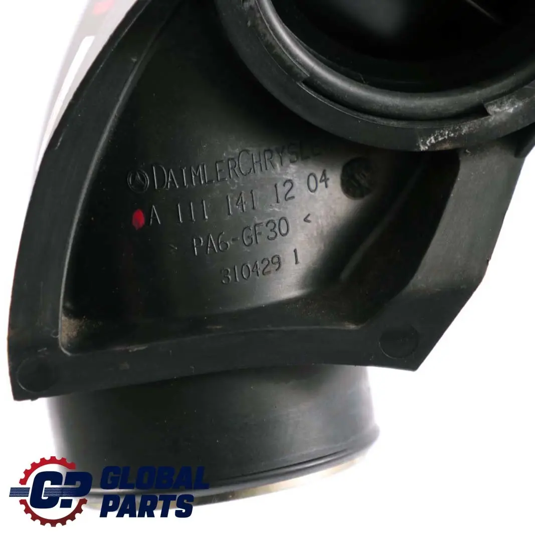Clase C W203 Cuerpo del acelerador Tubo De admision De aire para Mercedes con número de pieza A1111411204 Mercedes Clase C W203 Cuerpo del acelerador Tubo De admision De aire - SKU A1111411204 - Número de pieza A1111411204