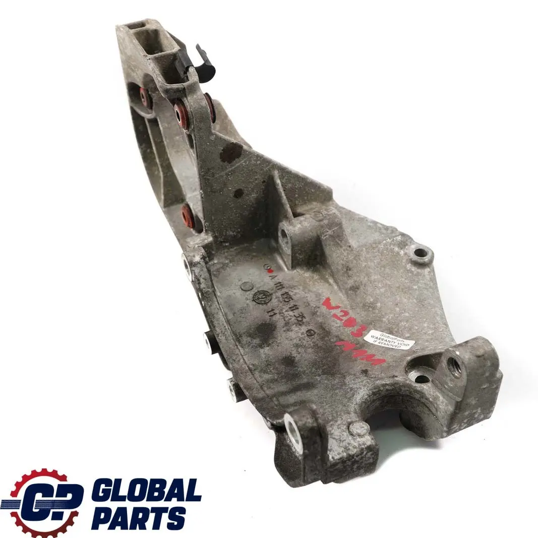 Mercedes-Benz W203 M111 C 180 Engine Alternator Mount Bracket to with Part number A1111551135 Mercedes-Benz W203 M111 C 180 Engine Alternator Mount Bracket - SKU A1111551135 - Part number A1111551135