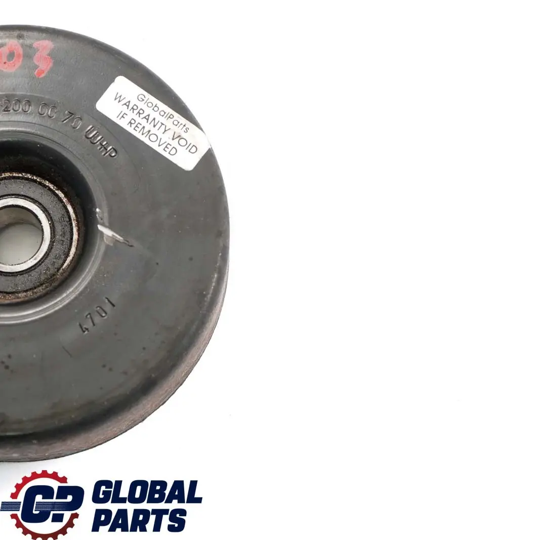 Mercedes-Benz C E W202 W203 W210 M111 Engine Belt Tensioner Pulley to with Part number A1112000070 Mercedes-Benz C E W202 W203 W210 M111 Engine Belt Tensioner Pulley - SKU A1112000070 - Part number A1112000070