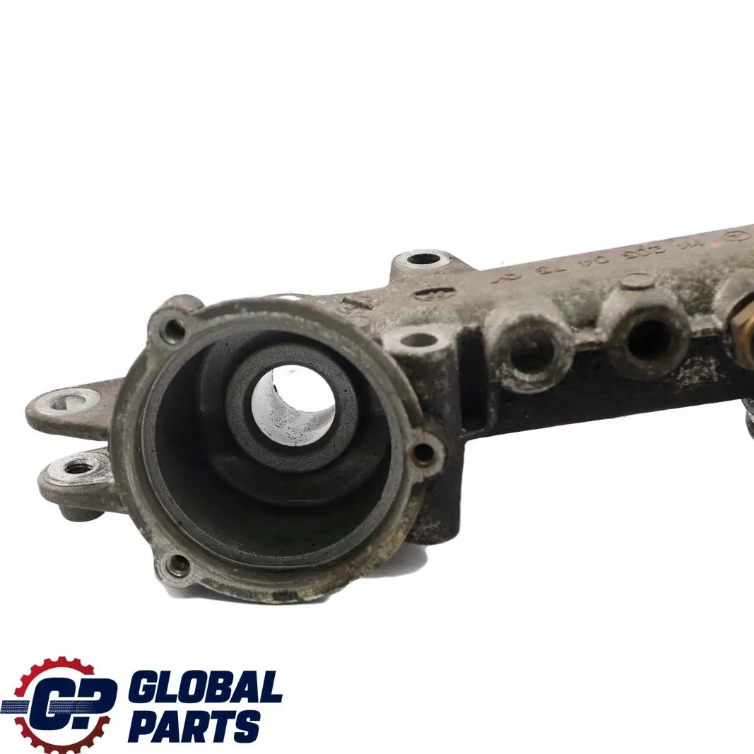 Mercedes-Benz C E W202 W203 W210 M111 Coolant Thermostat Housing A1112030473 to with Part number A1112001303 Mercedes-Benz C E W202 W203 W210 M111 Coolant Thermostat Housing A1112030473 - SKU A1112001303 - Part number A1112001303