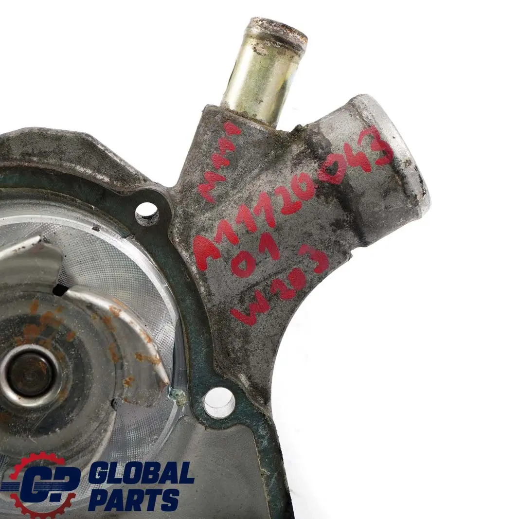 Mercedes-Benz W203 C 180 M111 Pompe a Liquide de Refroidissement A1112012301  - SKU A1112004301 - Numéro de pièce A1112004301