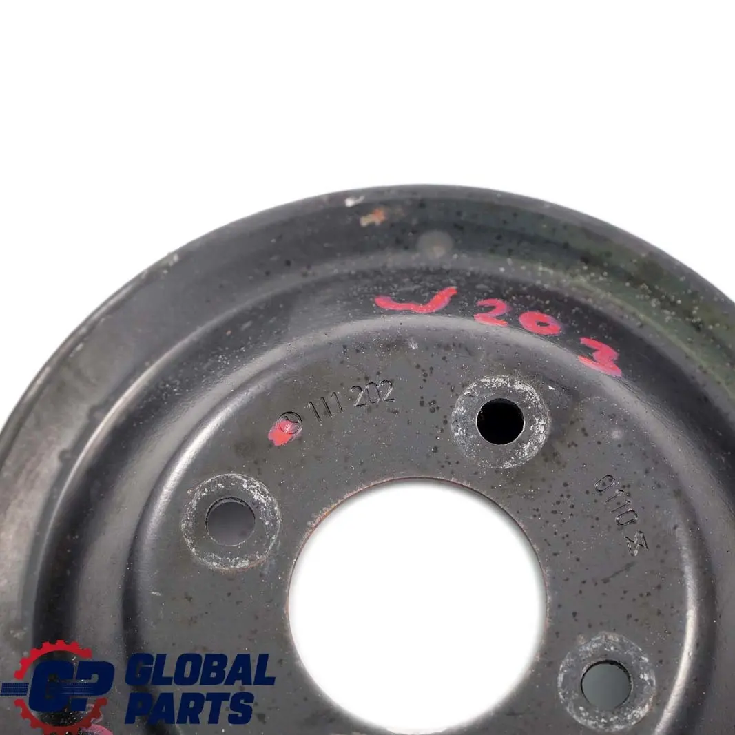 Mercedes-Benz C E W202 W203 W210 M111 Pompe a L'Eau Poulie pour à propos du numéro de pièce A1112020110 Mercedes-Benz C E W202 W203 W210 M111 Pompe a L'Eau Poulie - SKU A1112020110 - Numéro de pièce A1112020110