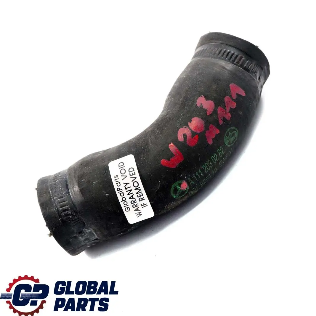 Mercedes-Benz C E W202 W203 W210 M111 Refroidissement Tuyau pour à propos du numéro de pièce A1112030282 Mercedes-Benz C E W202 W203 W210 M111 Refroidissement Tuyau - SKU A1112030282 - Numéro de pièce A1112030282