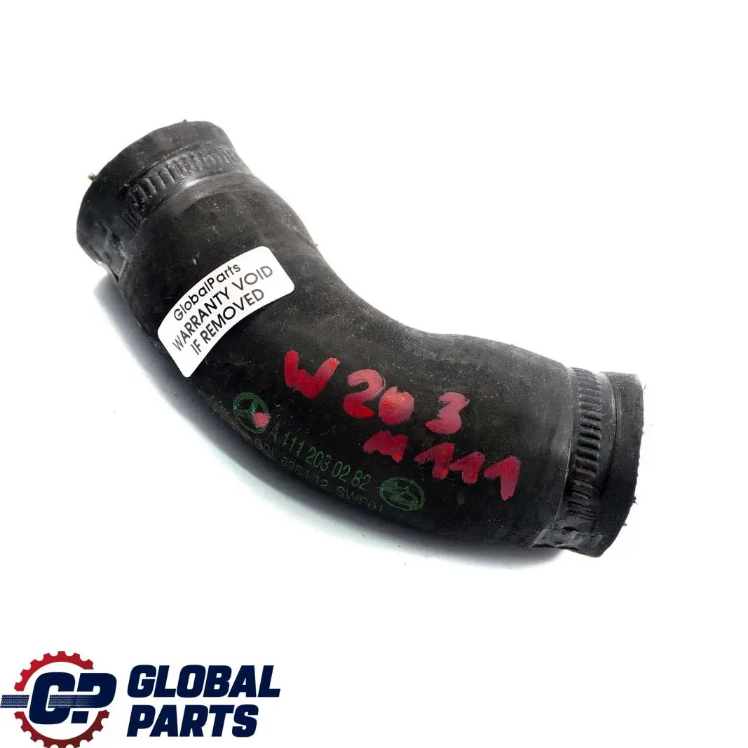Mercedes-Benz W202 W203 W210 M111 Radiator Coolant Hose Pipe Tube to with Part number A1112030282 Mercedes-Benz W202 W203 W210 M111 Radiator Coolant Hose Pipe Tube - SKU A1112030282 - Part number A1112030282