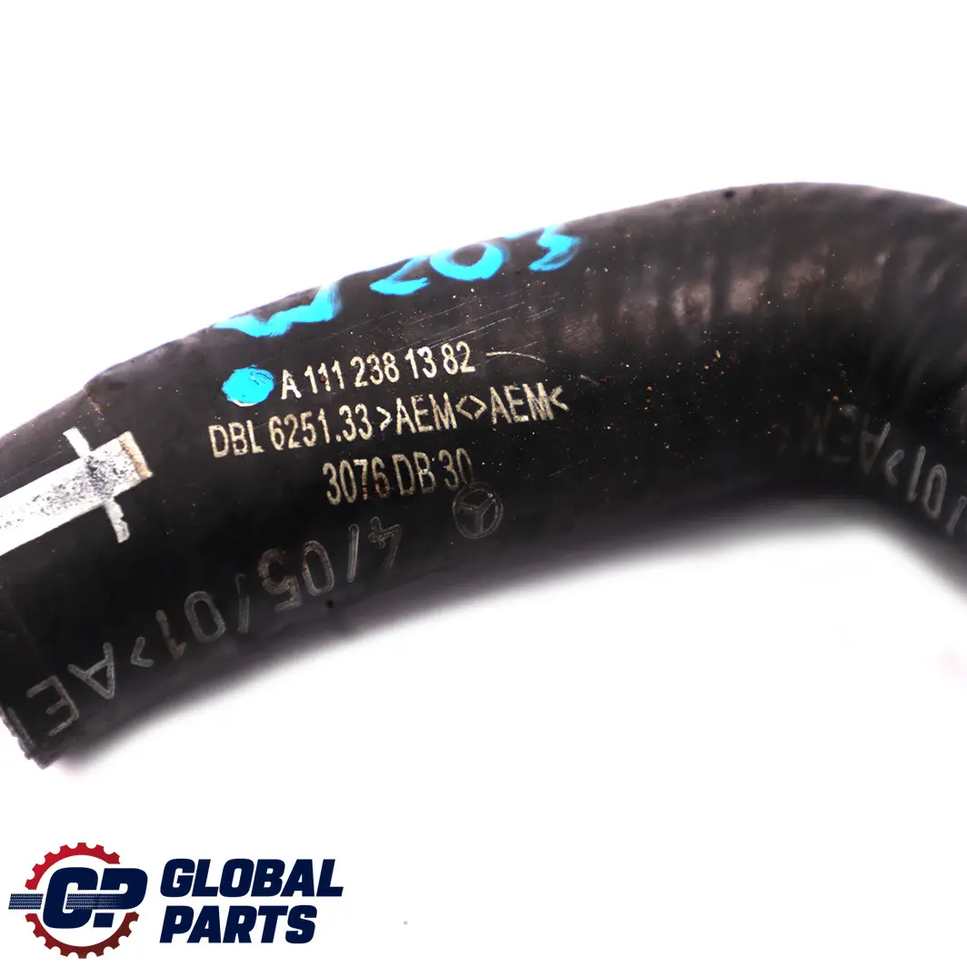 Mercedes-Benz C-Class W203 M111 Shut Off Valve Pipe Hose to with Part number A1112381382 Mercedes-Benz C-Class W203 M111 Shut Off Valve Pipe Hose - SKU A1112381382 - Part number A1112381382