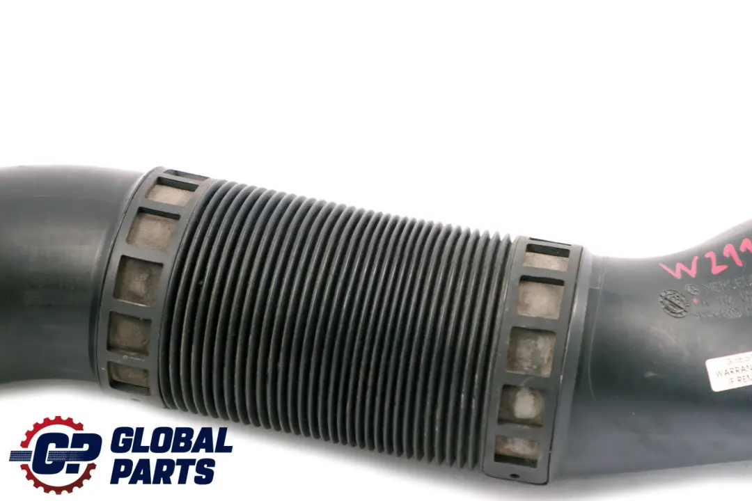 Mercedes-Benz E-Class W211 Air Duct Plastic Pipe Right O/S to with Part number A1120943482 Mercedes-Benz E-Class W211 Air Duct Plastic Pipe Right O/S - SKU A1120943482 - Part number A1120943482