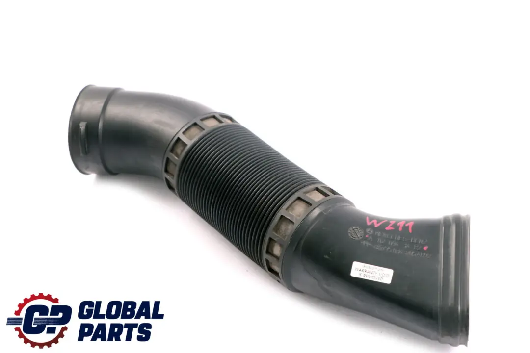Mercedes-Benz E-Class W211 Air Duct Plastic Pipe Right O/S to with Part number A1120943482 Mercedes-Benz E-Class W211 Air Duct Plastic Pipe Right O/S - SKU A1120943482 - Part number A1120943482