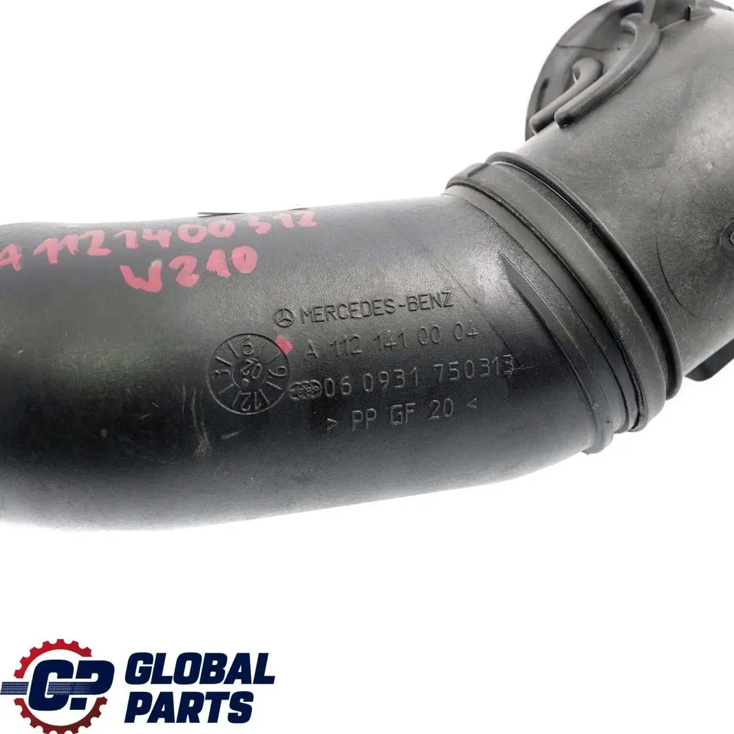  Mercedes-Benz E-Class W210 M112 Petrol Air Intake Hose Pipe Tube A1121410004 - SKU A1121400312 - Part number A1121400312