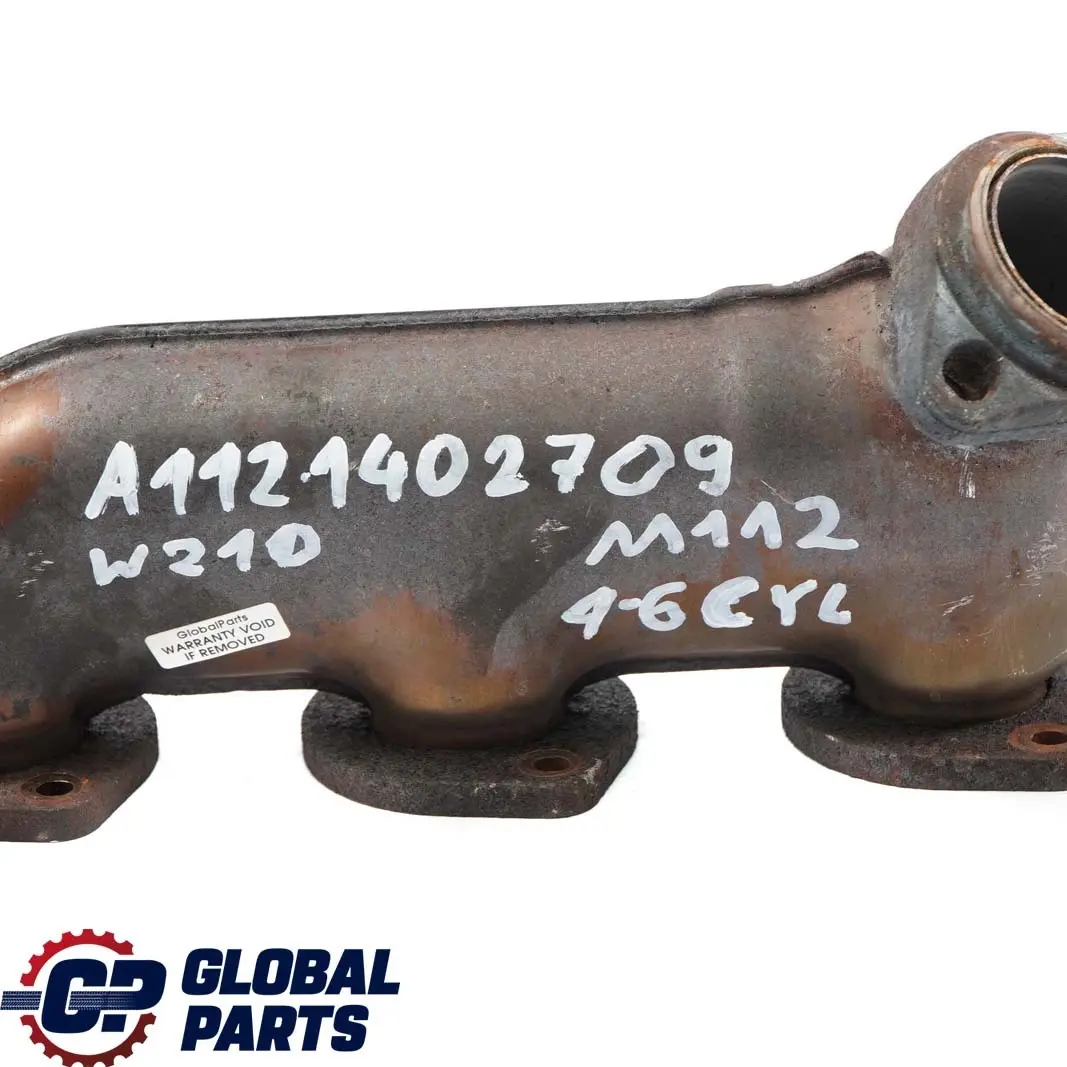 Mercedes-Benz E S W210 W220 M112 Gasolina Colector De escape 4-6 Cyl para con número de pieza A1121402709 Mercedes-Benz E S W210 W220 M112 Gasolina Colector De escape 4-6 Cyl - SKU A1121402709 - Número de pieza A1121402709