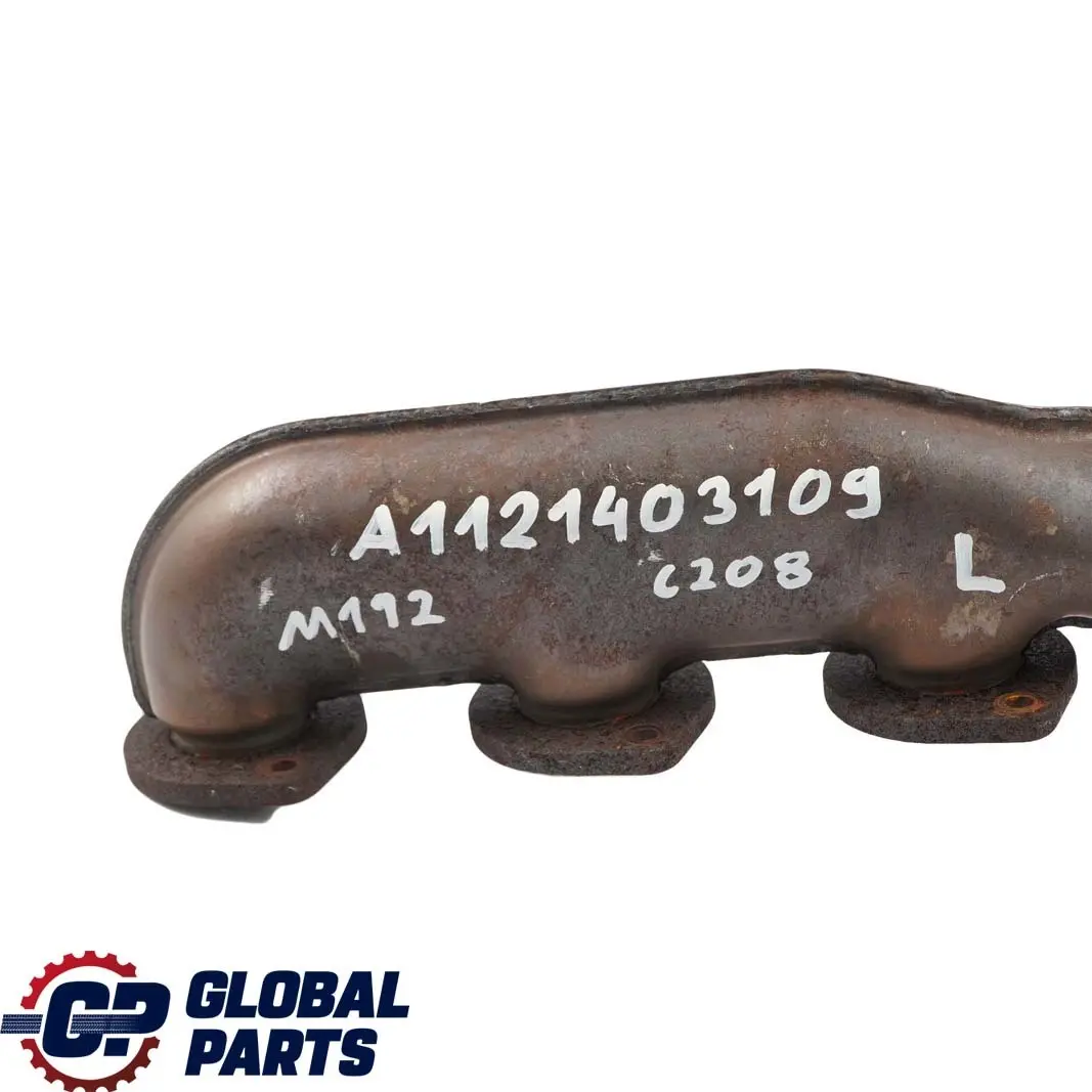 M112 Gasolina Colector De escape 4-6 Cyl para Mercedes M CLK W163 C208 con número de pieza A1121403109 Mercedes M CLK W163 C208 M112 Gasolina Colector De escape 4-6 Cyl - SKU A1121403109 - Número de pieza A1121403109
