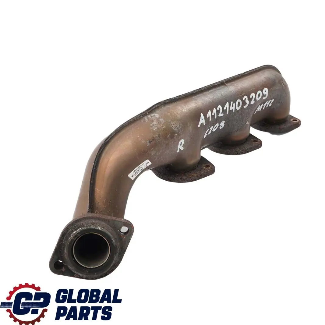  Mercedes-Benz M CLK W163 C208 M112 Petrol Exhaust Manifold 1-3 Cyl - SKU A1121403209 - Part number A1121403209