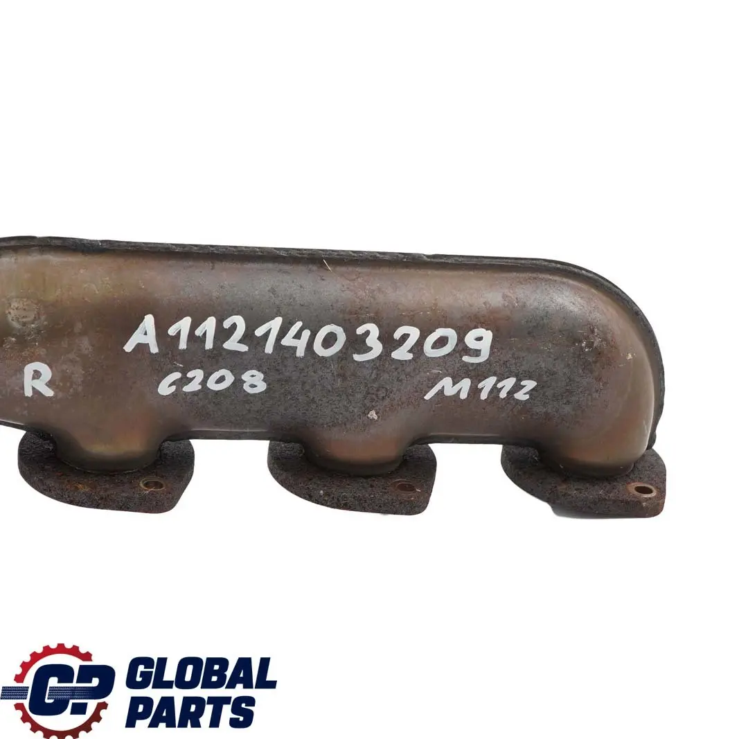 Mercedes-Benz M CLK W163 C208 M112 Petrol Exhaust Manifold 1-3 Cyl to with Part number A1121403209 Mercedes-Benz M CLK W163 C208 M112 Petrol Exhaust Manifold 1-3 Cyl - SKU A1121403209 - Part number A1121403209
