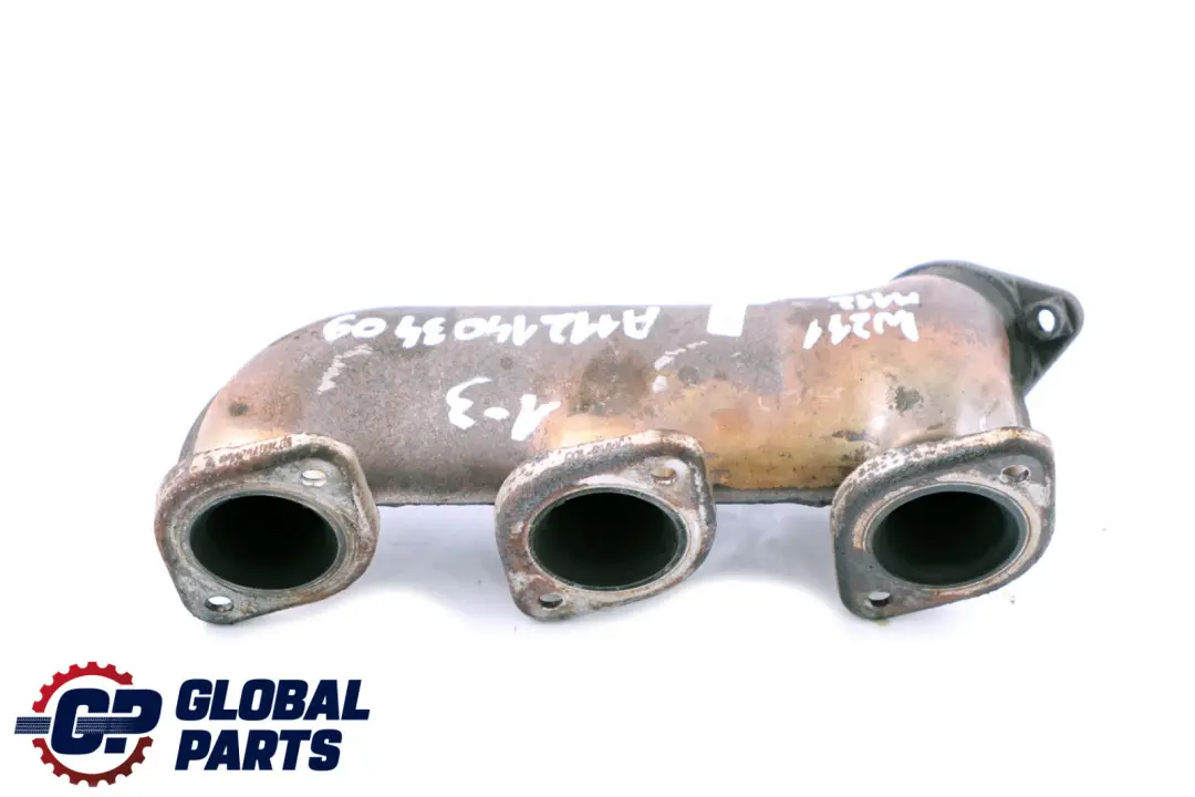Class W211 M112 Exhaust Manifold Cylinder 1-3 Petrol to Mercedes E with Part number A1121403409 Mercedes E Class W211 M112 Exhaust Manifold Cylinder 1-3 Petrol - SKU A1121403409 - Part number A1121403409