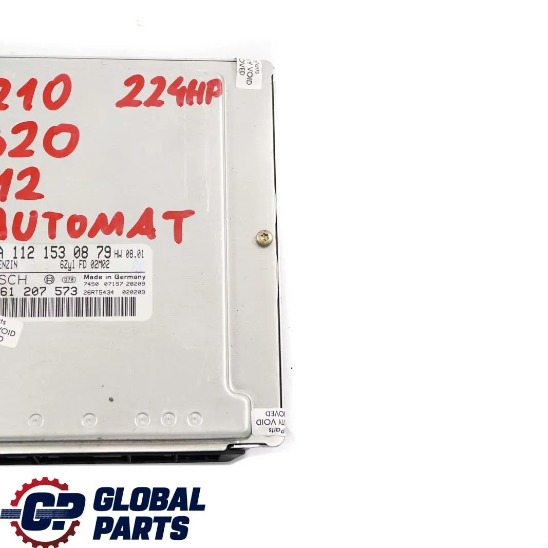  Mercedes-Benz W210 E 320 M112 Petrol Engine Control Unit Module ECU - SKU A1121530879 - Part number A1121530879