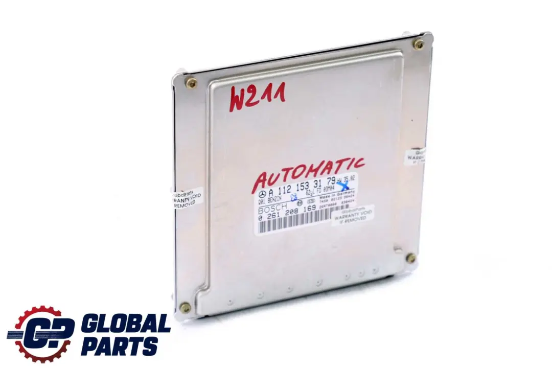 Mercedes W202 W203 W211 W220 Engine Control Unit Module Automatic - SKU A1121533179 - Part number A1121533179