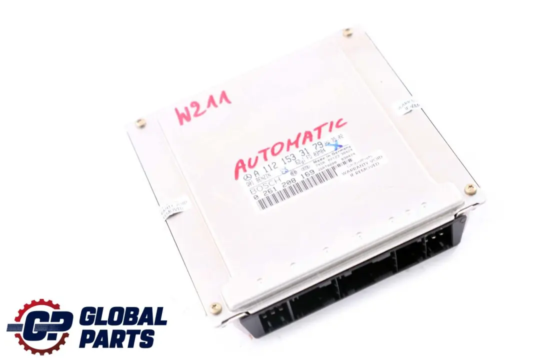 Control Unit Module Automatic to Mercedes W202 W203 W211 W220 Engine with Part number A1121533179 Mercedes W202 W203 W211 W220 Engine Control Unit Module Automatic - SKU A1121533179 - Part number A1121533179