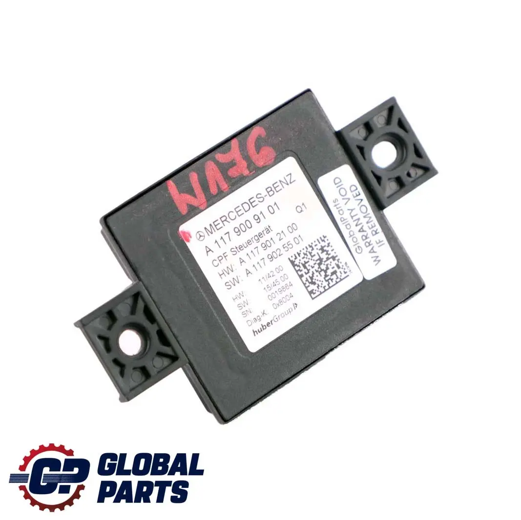 Mercedes W176 CLA C117 Rückfahrkamera Steuergerät ECU - SKU A1179009101 - Teilenummer A1179009101