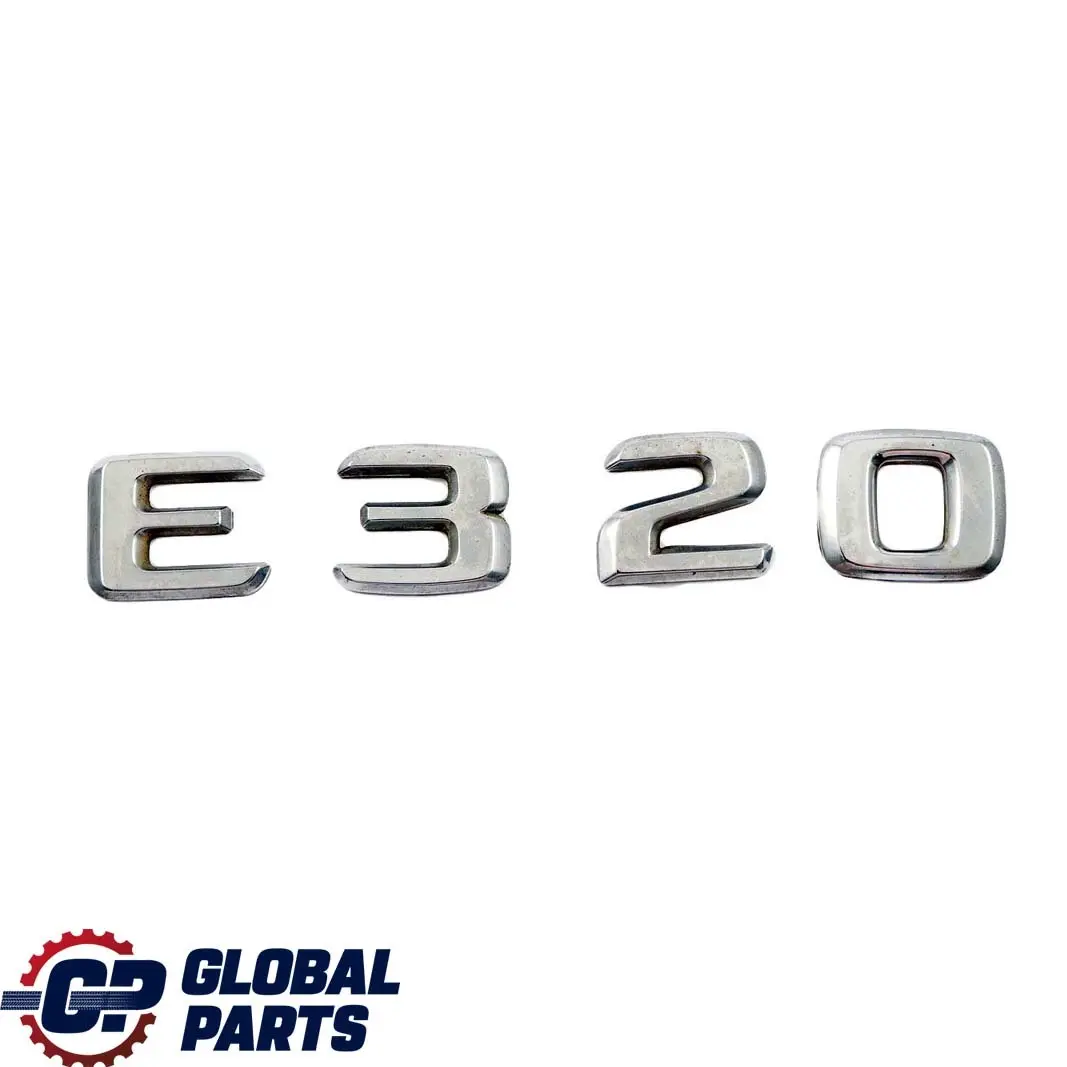  Mercedes-Benz E-Class W210 W211 Trunk Tailgate Adhered Emblem Lettering E320 - SKU A1248175815 - Part number A1248175815