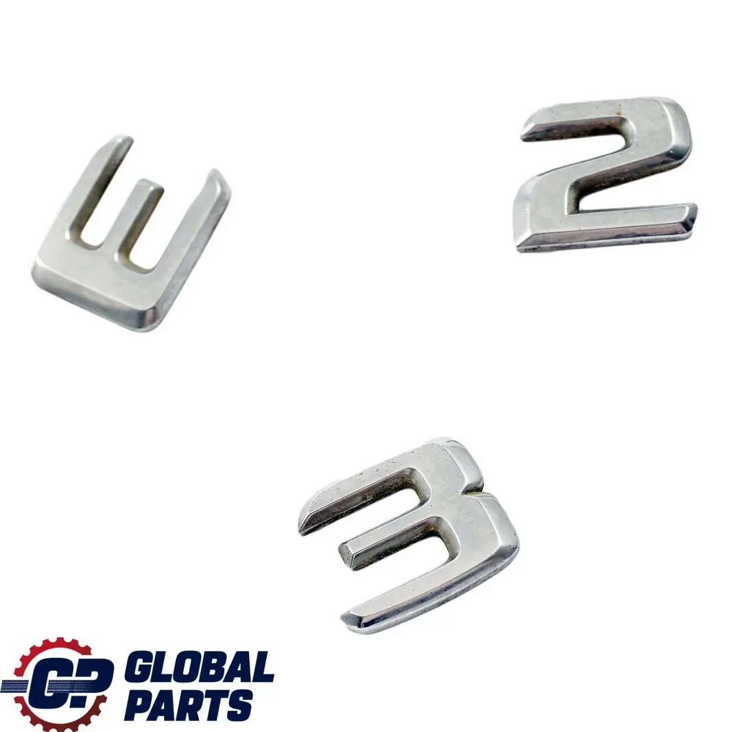 Mercedes W210 W211 Coffre arrière Emblème Adhered Emblem Lettering E320 - SKU A1248175815 - Numéro de pièce A1248175815