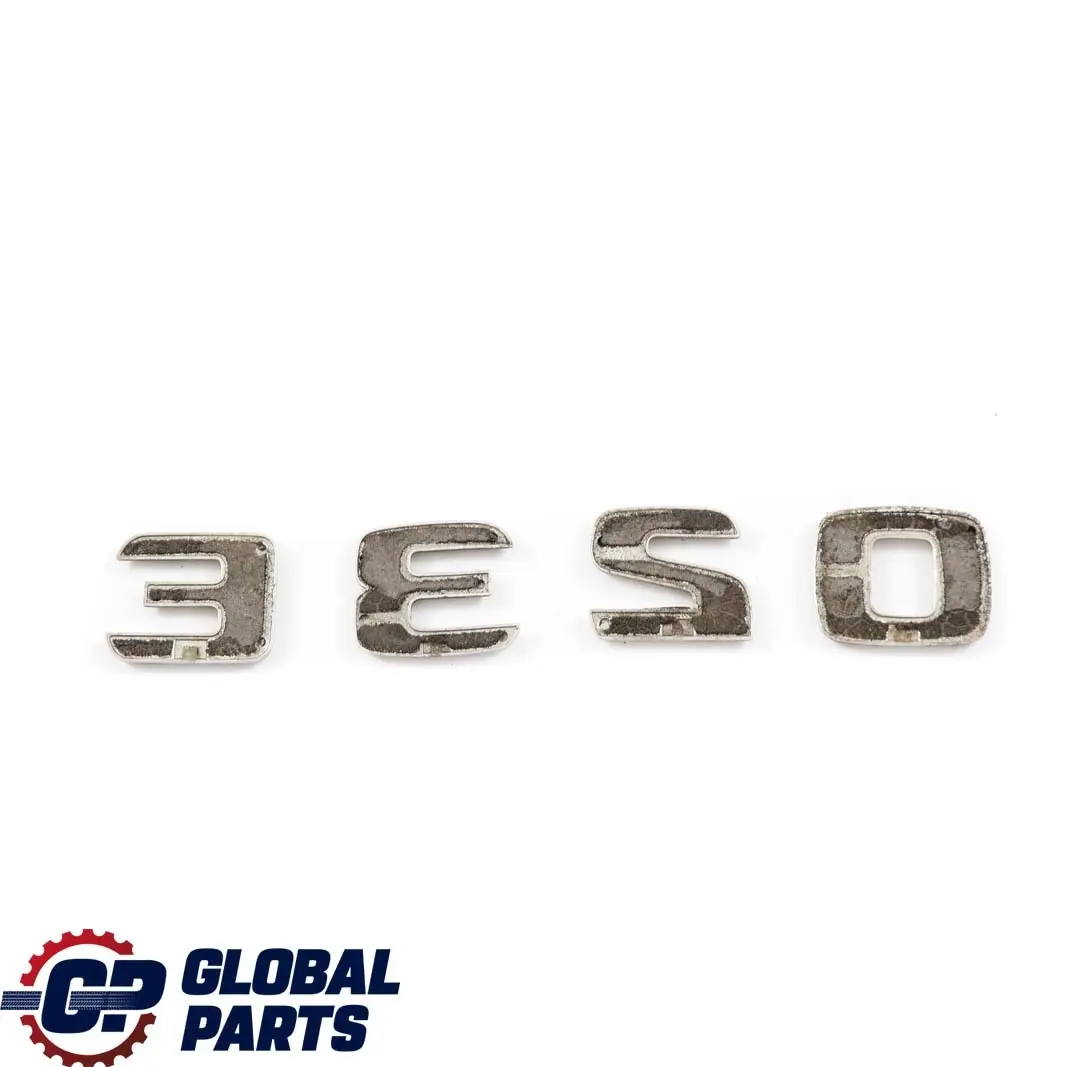 Trunk Tailgate Adherido Emblema Lettering E320 para Mercedes W210 W211 con número de pieza A1248175815 Mercedes W210 W211 Trunk Tailgate Adherido Emblema Lettering E320 - SKU A1248175815 - Número de pieza A1248175815