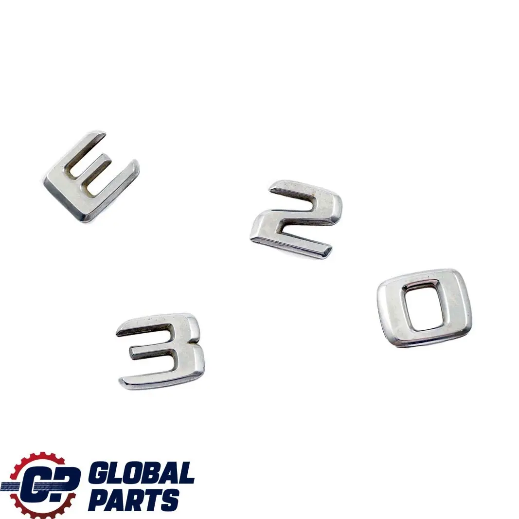  Mercedes-Benz E-Class W210 W211 Trunk Tailgate Adhered Emblem Lettering E320 - SKU A1248175815 - Part number A1248175815
