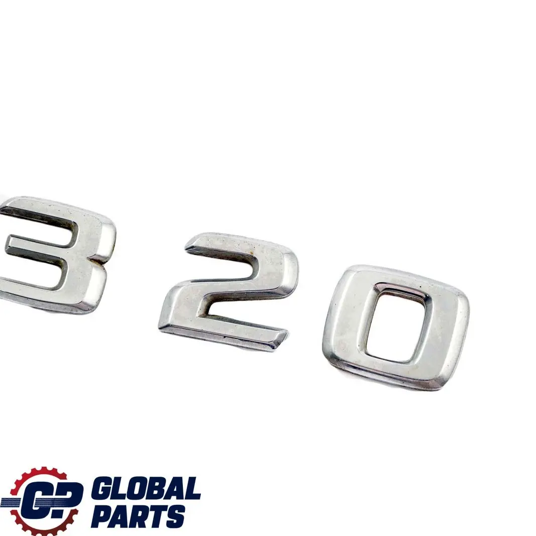 Mercedes W210 W211 Trunk Tailgate Adherido Emblema Lettering E320 - SKU A1248175815 - Número de pieza A1248175815