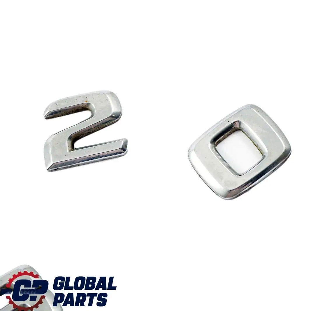 Trunk Tailgate Adherido Emblema Lettering E320 para Mercedes W210 W211 con número de pieza A1248175815 Mercedes W210 W211 Trunk Tailgate Adherido Emblema Lettering E320 - SKU A1248175815 - Número de pieza A1248175815