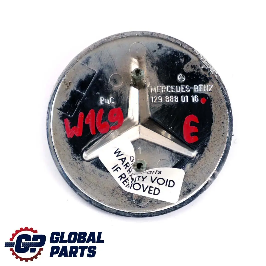 Logo De Capot Mercedes W169 C215 CL203 Badge Avant Emblème 1298880116 - SKU A1298880116 - Numéro de pièce A1298880116