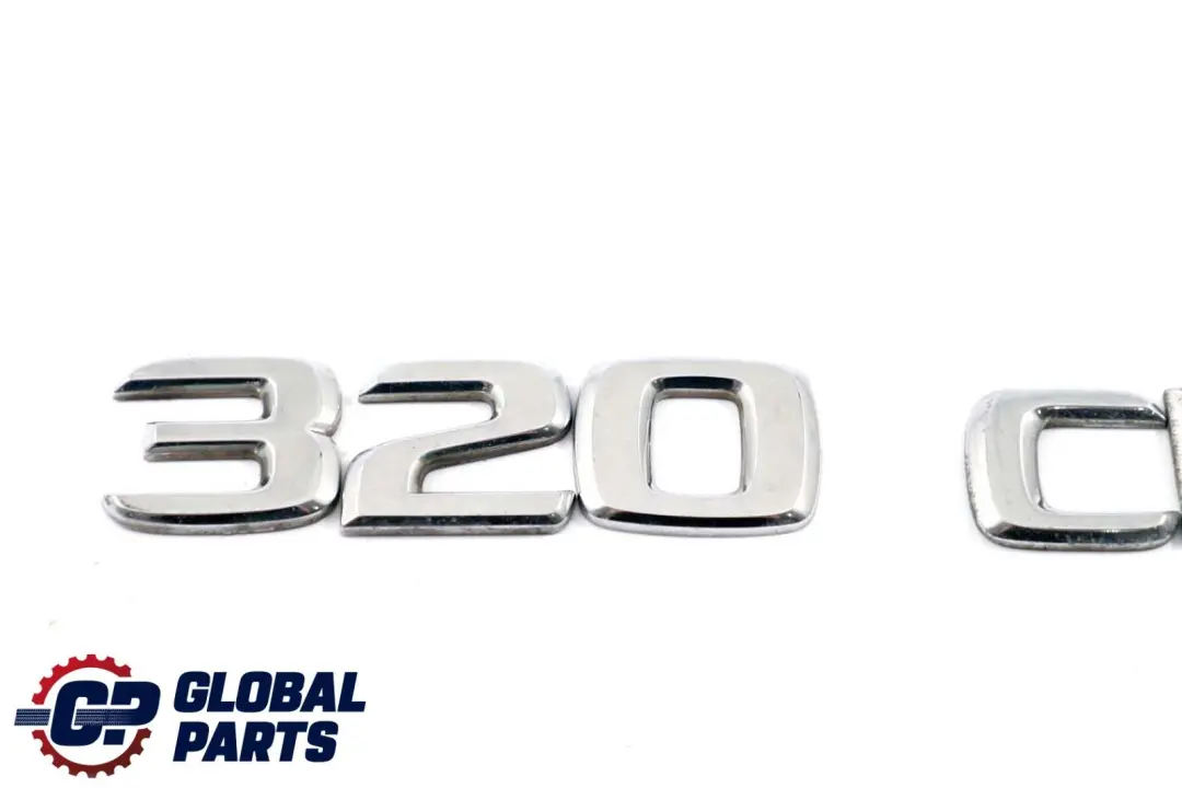 Mercedes W220 Lettrage d'emblème adhésif sur coffre hayon S 320 CDI - SKU A1408173215 - Numéro de pièce A1408173215