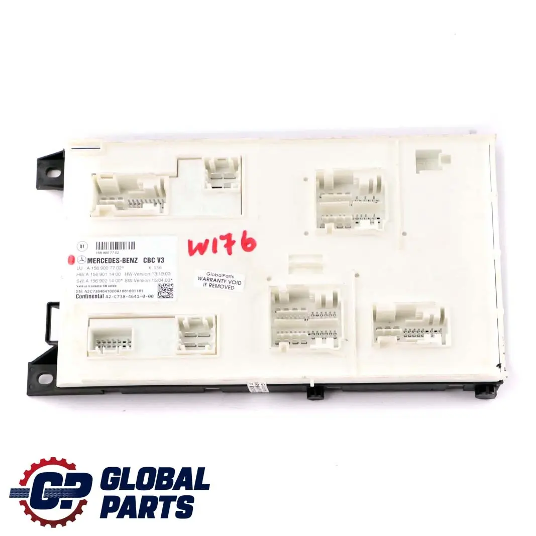 Mercedes W176 W246 SAM Signalbetätigungssteuerungsmodul ECU - SKU A1569007702 - Teilenummer A1569007702