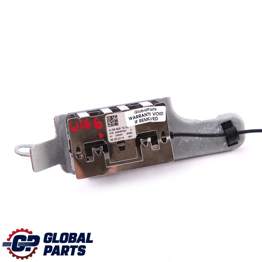 Antena Amplificador para Mercedes W176 con número de pieza A1569057900 Mercedes W176 Antena Amplificador - SKU A1569057900 - Número de pieza A1569057900
