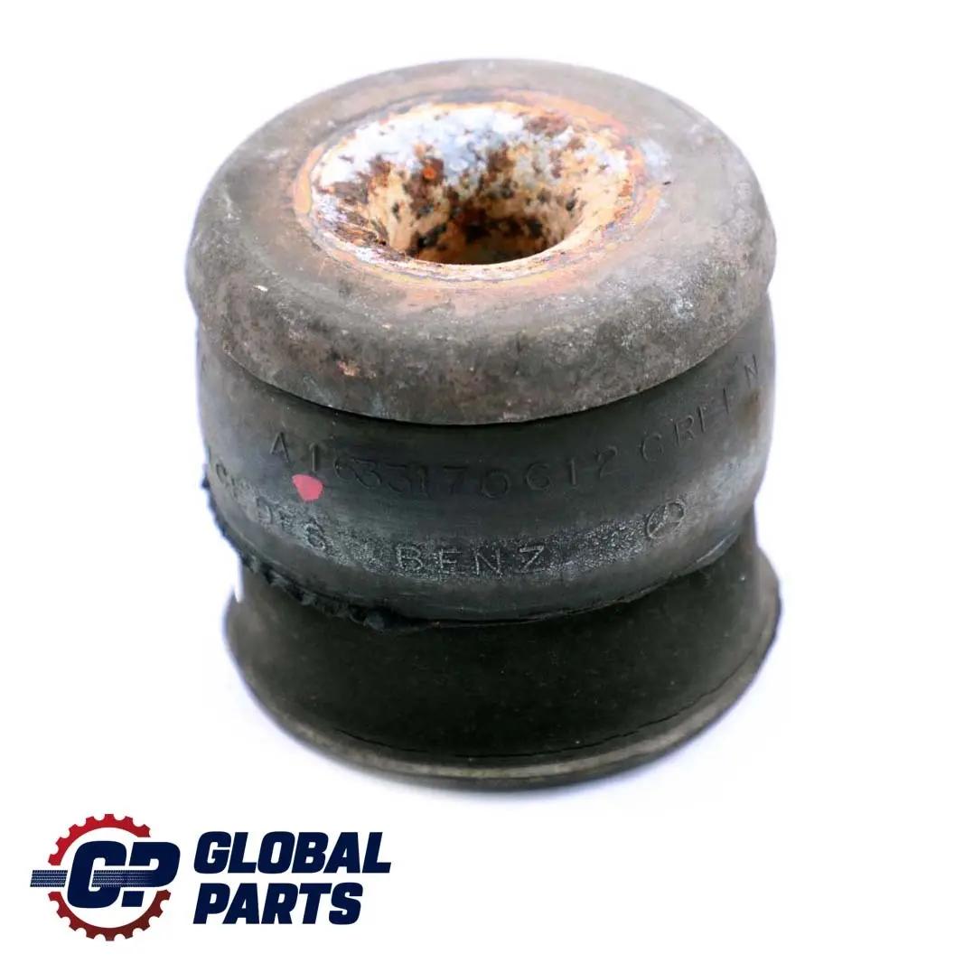 Mercedes-Benz M ML W163 Engine Mounting Transmission Mount Rubber to with Part number A1633170612 Mercedes-Benz M ML W163 Engine Mounting Transmission Mount Rubber - SKU A1633170612 - Part number A1633170612