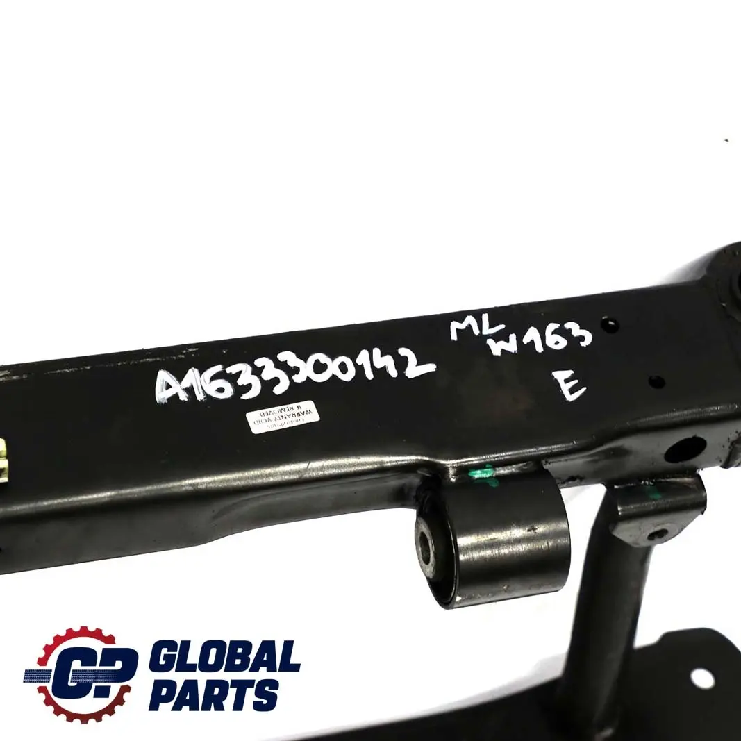 Mercedes-Benz M-Class W163 Front Axle Cradle Subframe Carrier Beam to with Part number A1633300142 Mercedes-Benz M-Class W163 Front Axle Cradle Subframe Carrier Beam - SKU A1633300142 - Part number A1633300142