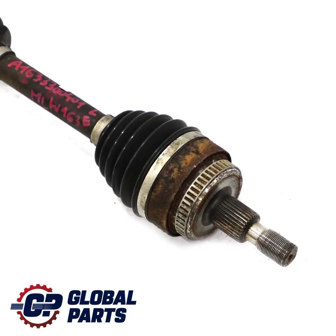 Mercedes-Benz Classe ML W163 a L'Avant Gauche Arbre de Transmission pour à propos du numéro de pièce A1633300401 Mercedes-Benz Classe ML W163 a L'Avant Gauche Arbre de Transmission - SKU A1633300401 - Numéro de pièce A1633300401