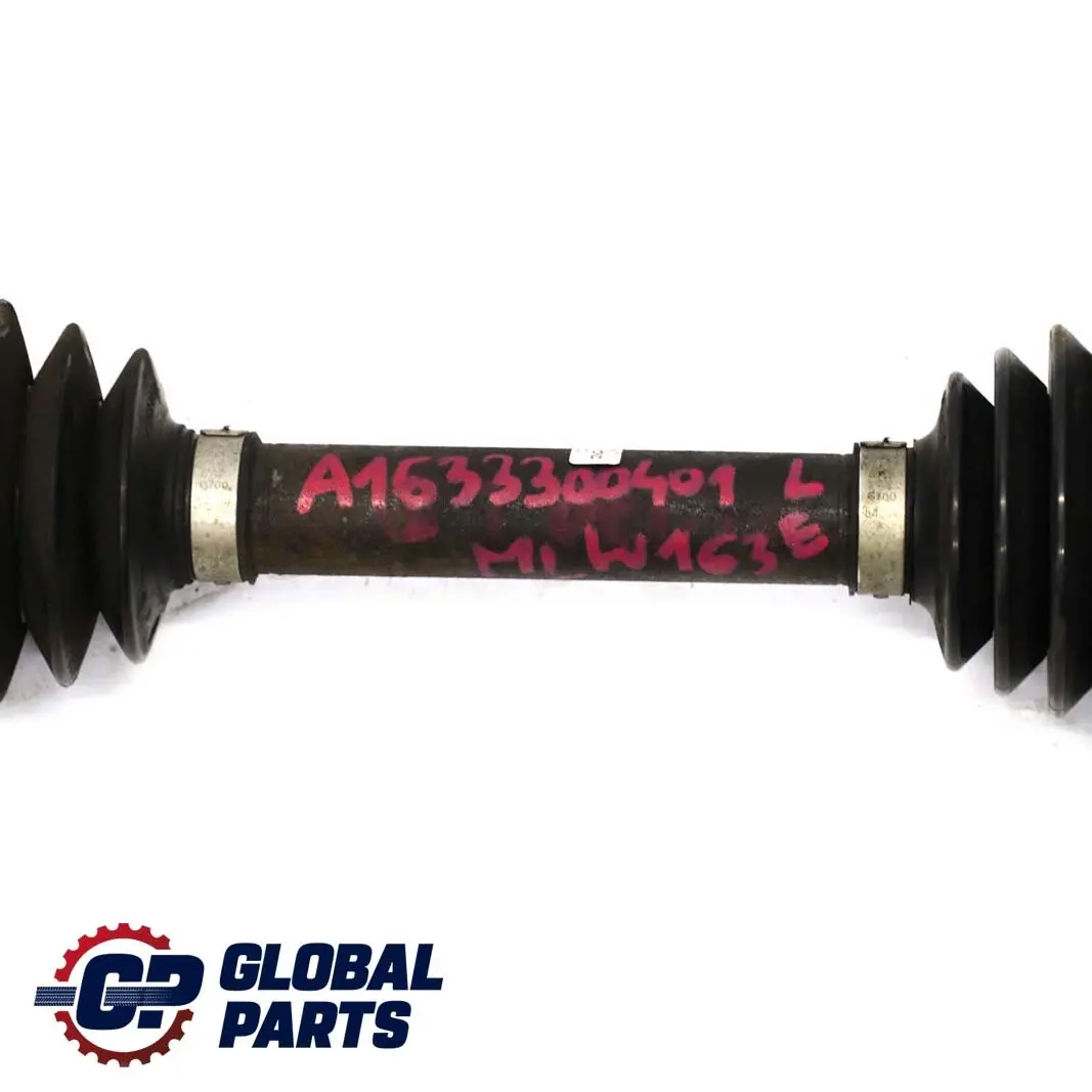 Mercedes-Benz Classe ML W163 a L'Avant Gauche Arbre de Transmission pour à propos du numéro de pièce A1633300401 Mercedes-Benz Classe ML W163 a L'Avant Gauche Arbre de Transmission - SKU A1633300401 - Numéro de pièce A1633300401