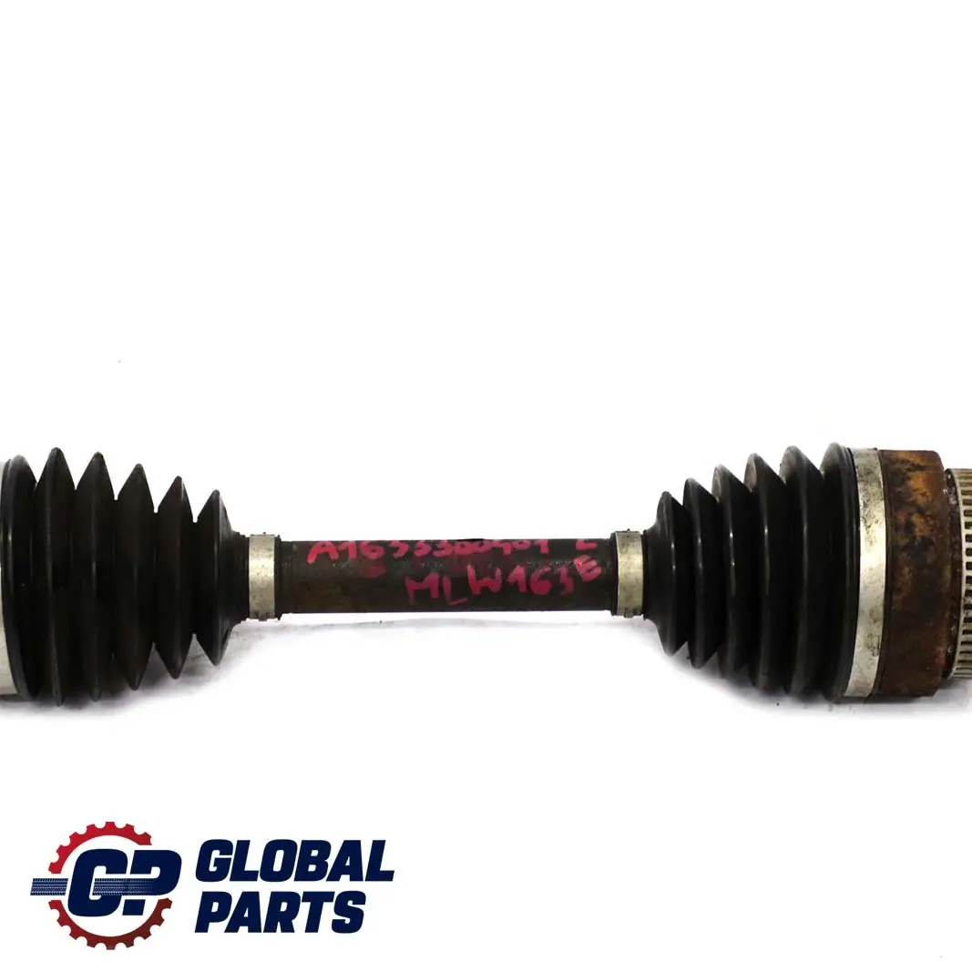 Front Axle Left N/S Output Drive Shaft to Mercedes ML W163 with Part number A1633300401 Mercedes ML W163 Front Axle Left N/S Output Drive Shaft - SKU A1633300401 - Part number A1633300401