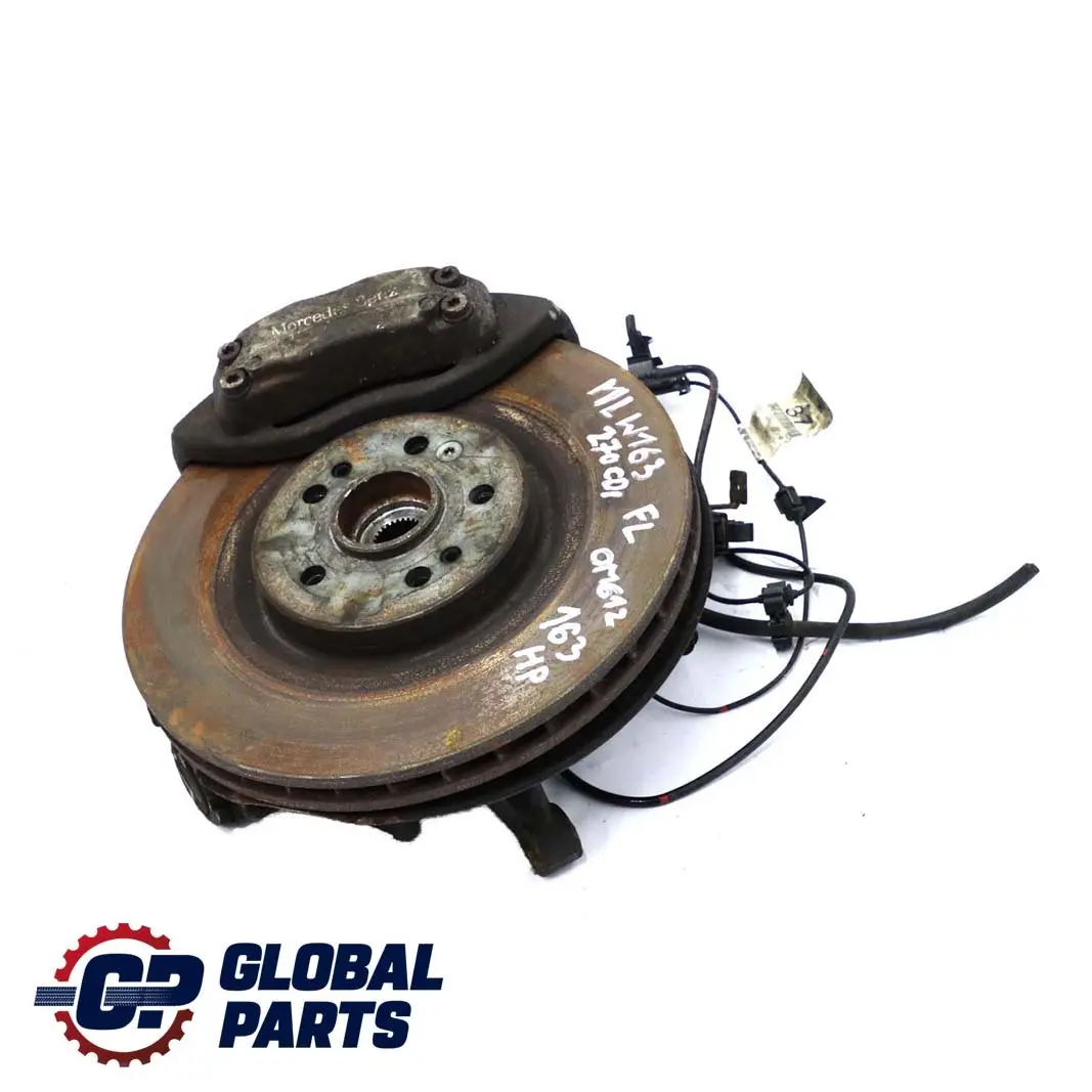  Mercedes-Benz M-Class ML W163 270 CDI Front Left N/S Suspension Brake Wheel Hub - SKU A1633300420 - Part number A1633300420