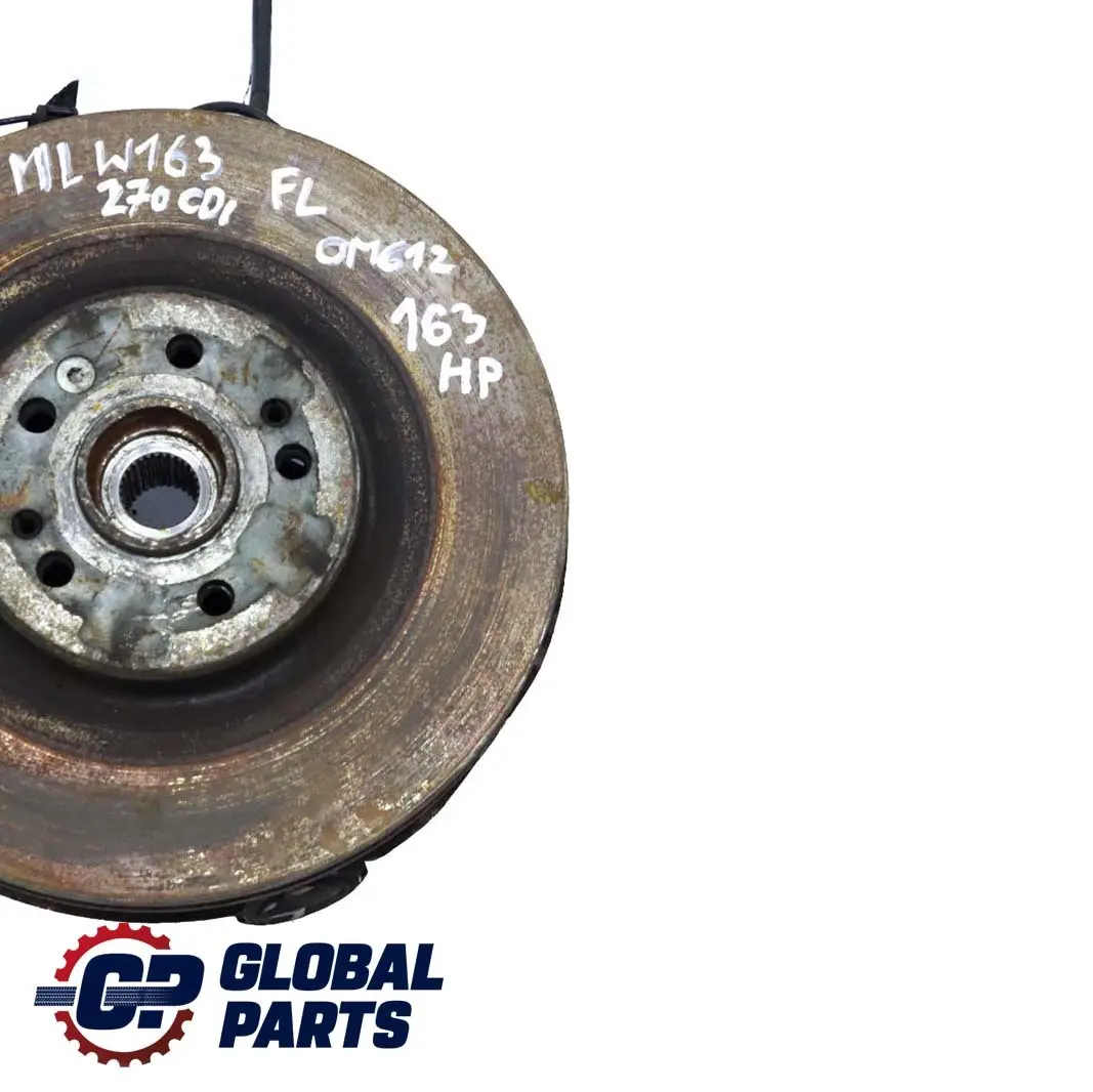 Mercedes-benz M ML W163 270 CDI Pinza Freno Disco Mozzo Ruota Anteriore Sinistra per con numero di parte A1633300420 Mercedes-benz M ML W163 270 CDI Pinza Freno Disco Mozzo Ruota Anteriore Sinistra - SKU A1633300420 - Numero di parte A1633300420