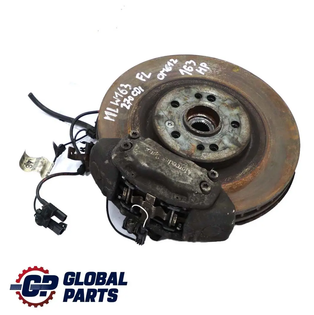  Mercedes-benz M ML W163 270 CDI Pinza Freno Disco Mozzo Ruota Anteriore Sinistra - SKU A1633300420 - Numero di parte A1633300420