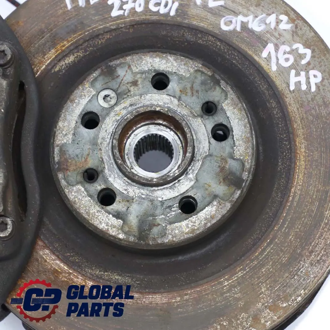  Mercedes-Benz M ML W163 270 CDI Bremssattel Bremsscheibe Radnabe Vorne Links - SKU A1633300420 - Teilenummer A1633300420