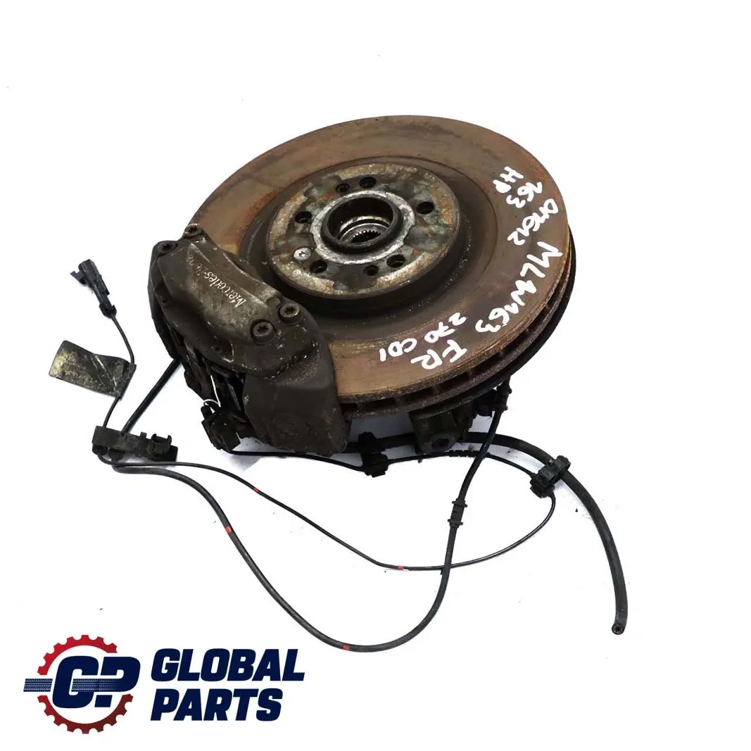  Mercedes-Benz M ML W163 270 CDI Bremssattel Bremsscheibe Radnabe Vorne Rechts - SKU A1633300520 - Teilenummer A1633300520