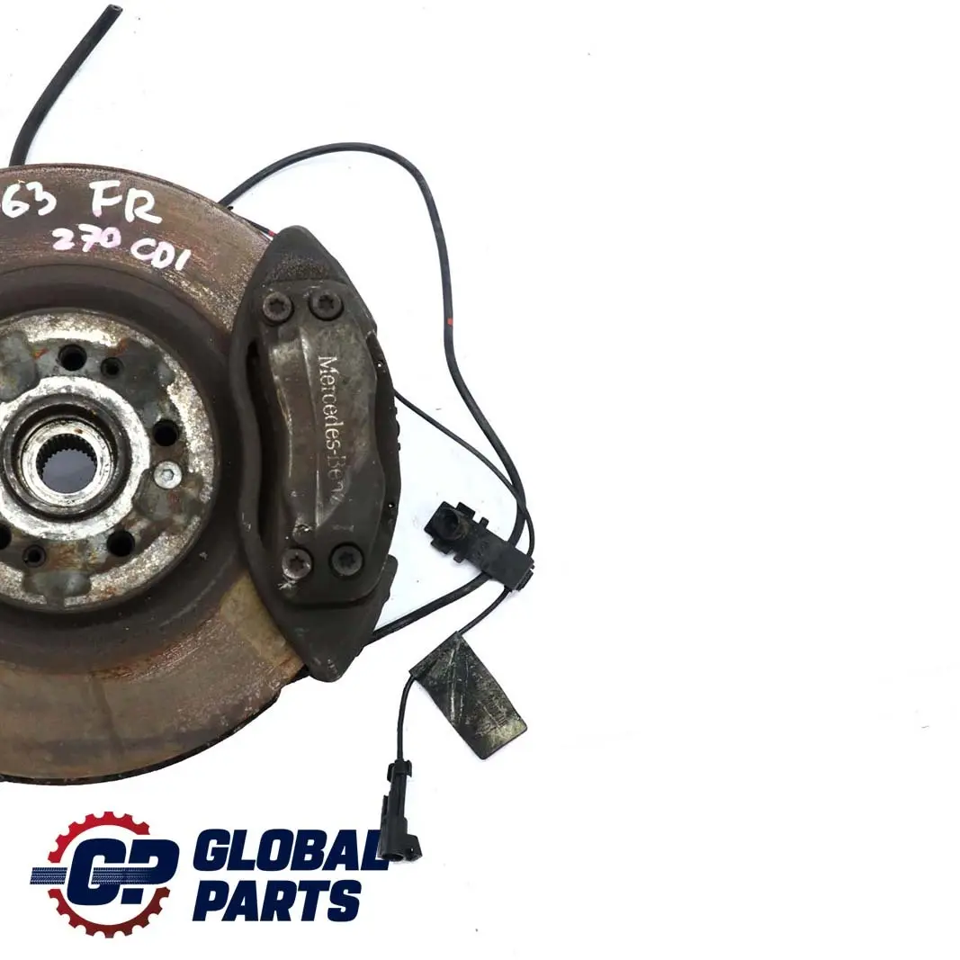  Mercedes-Benz M-Class ML W163 270 CDI Front Right O/S Suspension Brake Wheel Hub - SKU A1633300520 - Part number A1633300520
