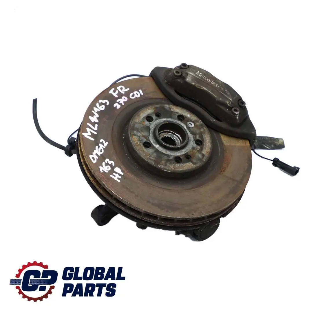  Mercedes-benz M ML W163 270 CDI Pinza Freno Disco Mozzo Ruota Anteriore Destro - SKU A1633300520 - Numero di parte A1633300520