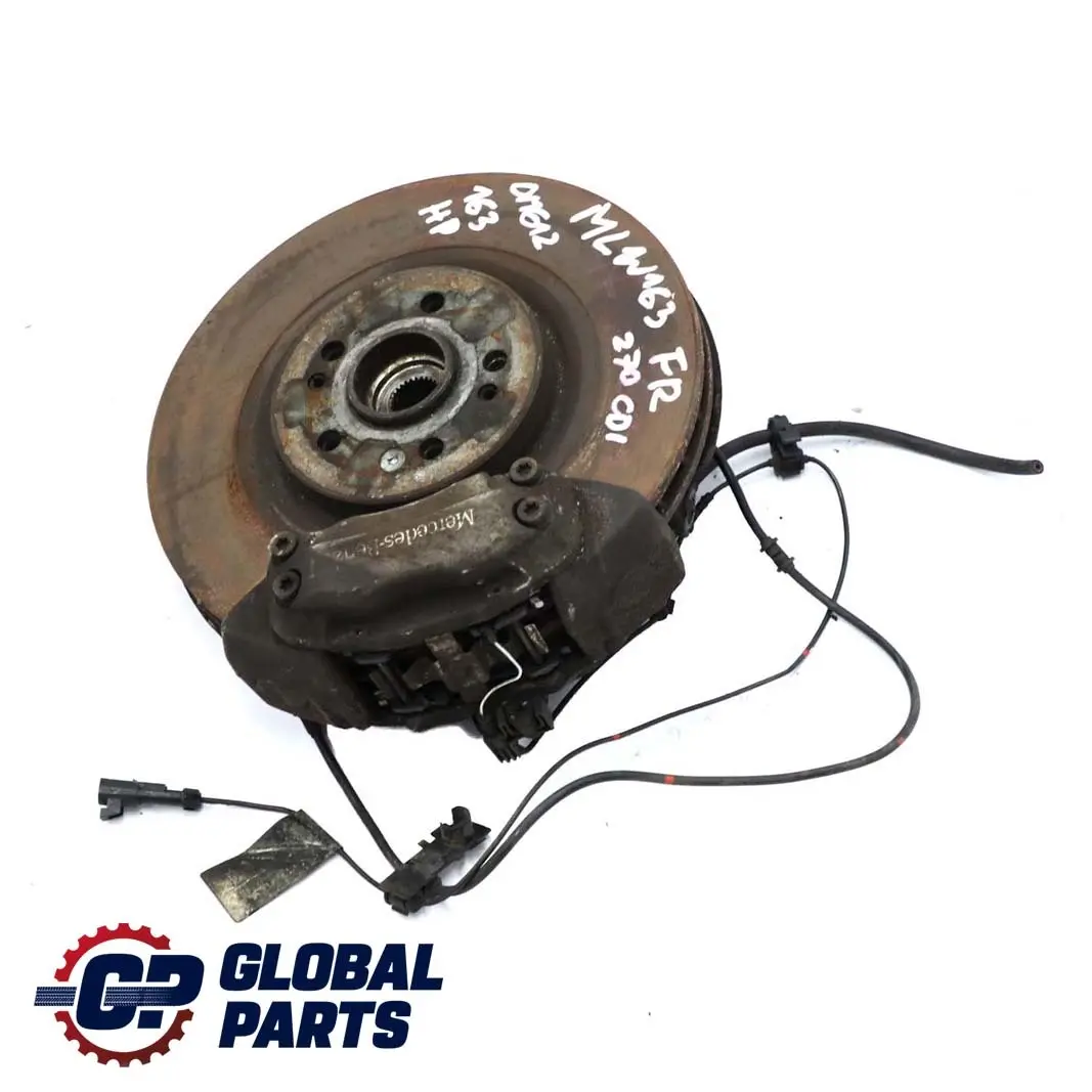 Mercedes-benz M ML W163 270 CDI Pinza Freno Disco Mozzo Ruota Anteriore Destro - SKU A1633300520 - Numero di parte A1633300520