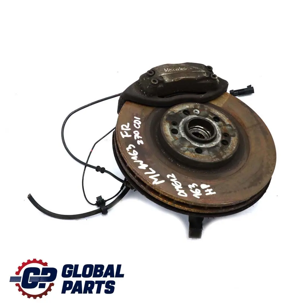 Mercedes-Benz M ML W163 270 CDI Bremssattel Bremsscheibe Radnabe Vorne Rechts für mit Teilenummer A1633300520 Mercedes-Benz M ML W163 270 CDI Bremssattel Bremsscheibe Radnabe Vorne Rechts - SKU A1633300520 - Teilenummer A1633300520