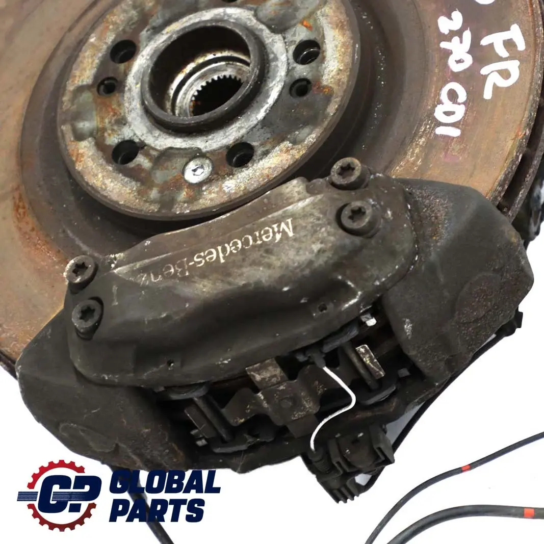 Mercedes W163 270 CDI Delantero Derecho Suspension Freno Rueda Buje - SKU A1633300520 - Número de pieza A1633300520